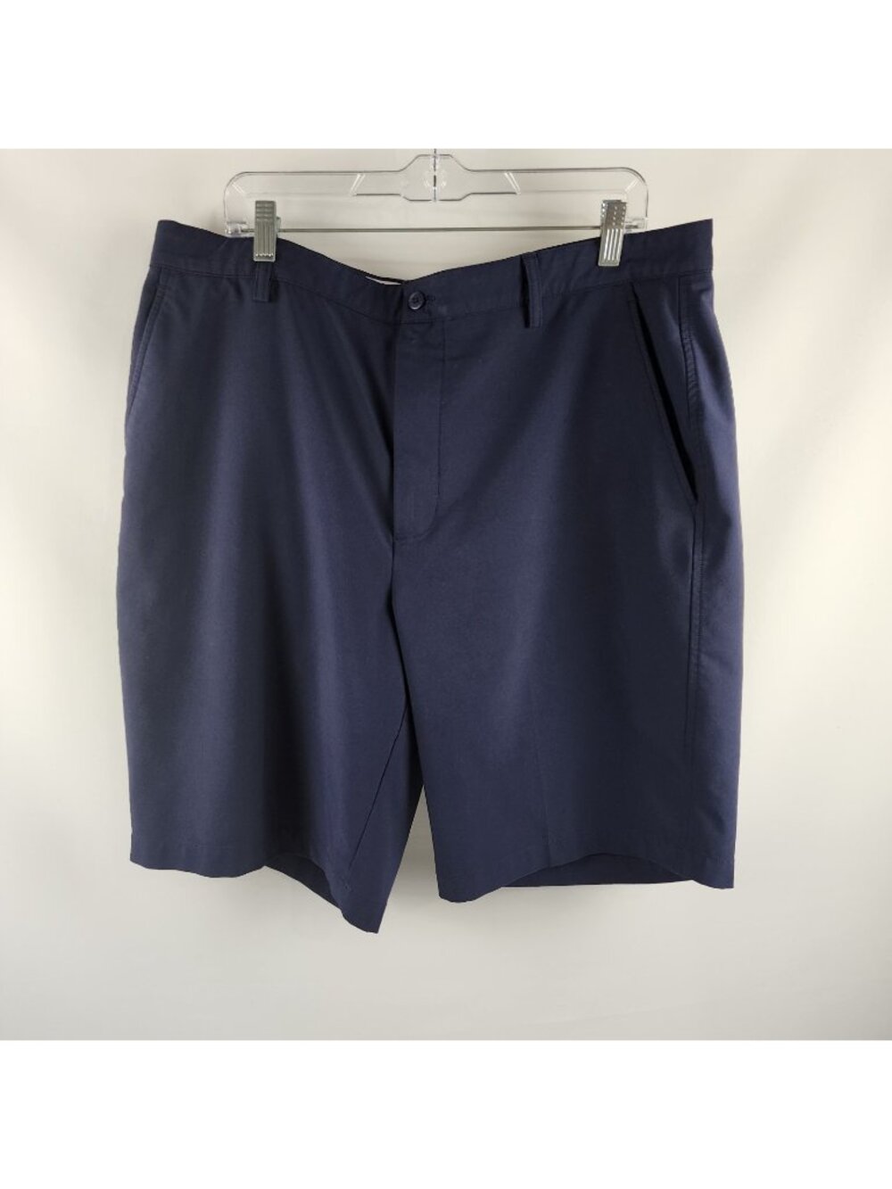 FootJoy Shorts Mens 38x10 Navy Blue Golf Performance Shorts